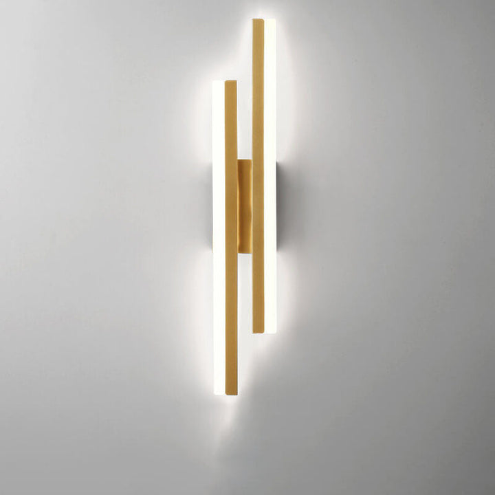 BowLift | LuxLine Modern LED Wall Lamp | Minimalist Design | Iron & Acrylic | Dimmable Light