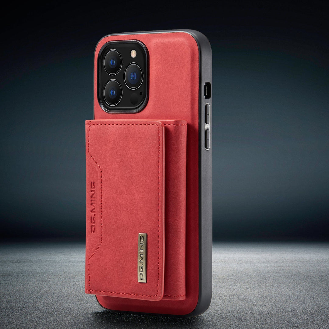 BowLift | 2 in 1 detachable leather wallet case for iPhone