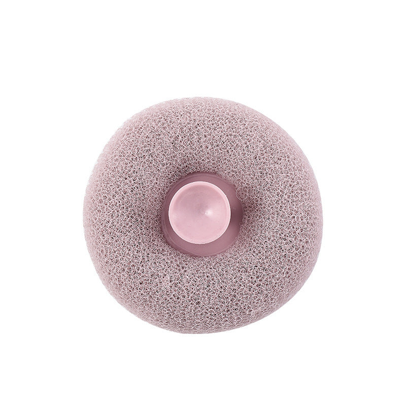 BowLift | Super soft bath ball with suction cup with sunflower