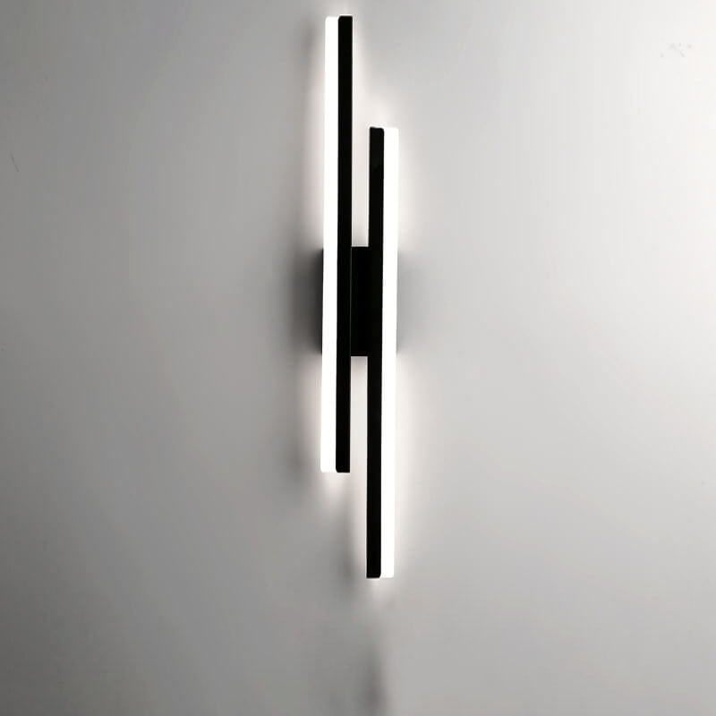 BowLift | LuxLine Modern LED Wall Lamp | Minimalist Design | Iron & Acrylic | Dimmable Light