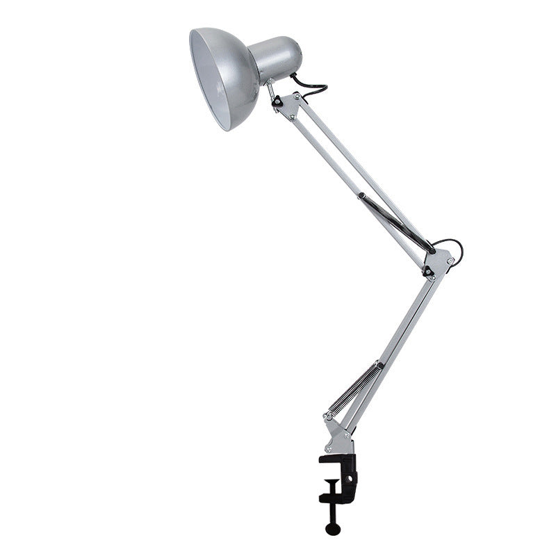 BowLift | Modern minimalist retractable table lamp with long arm and clip made of ABS with 1 light for the bedroom