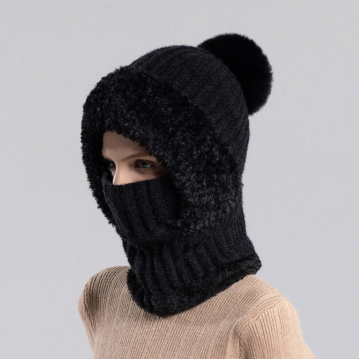 Women's knitted hat in autumn and winter | Bowlift