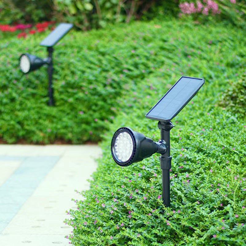 Contemporary Industrial ABS Solar Waterproof LED Spotlight Lawn Insert Light For Outdoor Patio | Bowlift