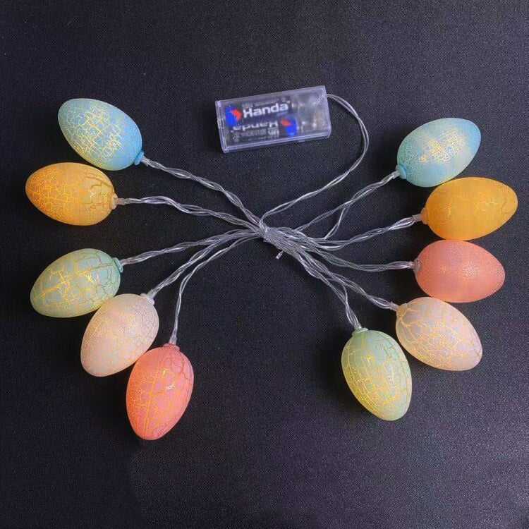 BowLift | Easter Egg String LED Multi-Color Cracking Egg Decorative String Lights