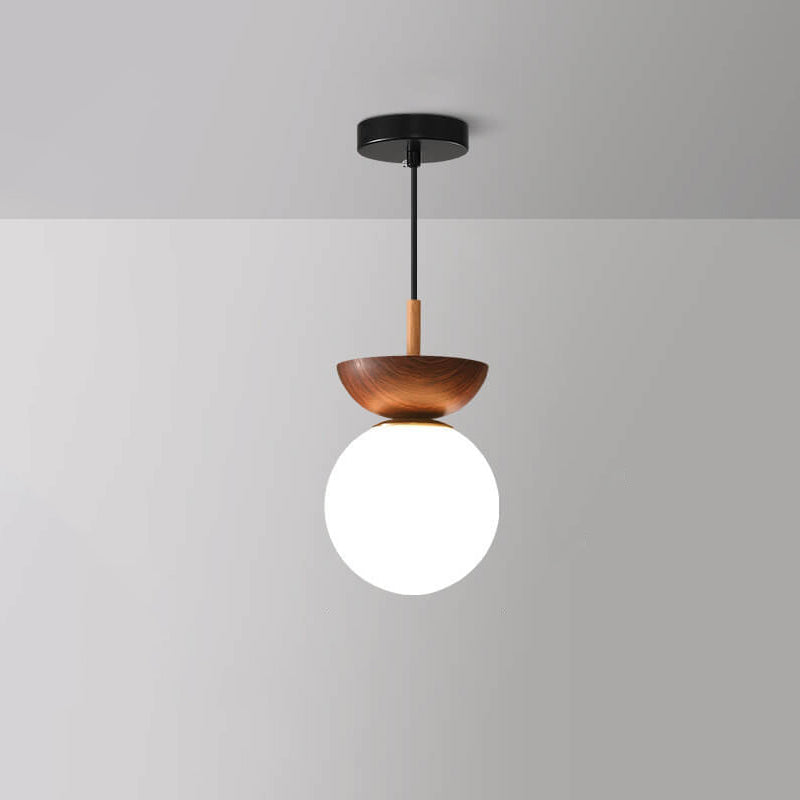 BowLift | LogLight | Japanese ceiling light with adjustable light