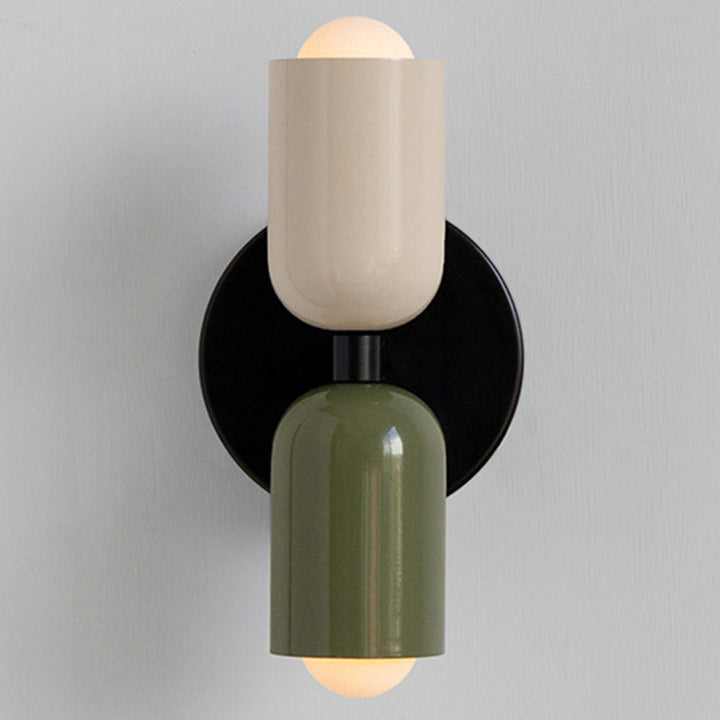 BowLift | Wall Light Modern Dual Glass Sconce Fixture