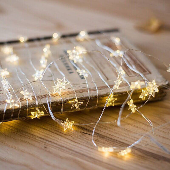 BowLift | Christmas Elk Snowman Decoration LED Copper Wire String Lights