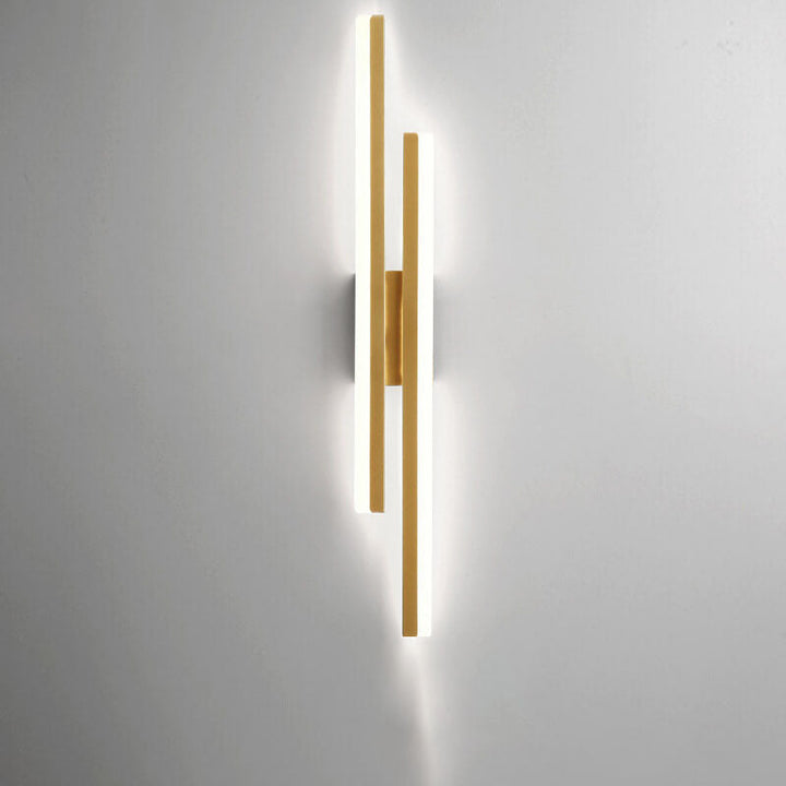 BowLift | LuxLine Modern LED Wall Lamp | Minimalist Design | Iron & Acrylic | Dimmable Light