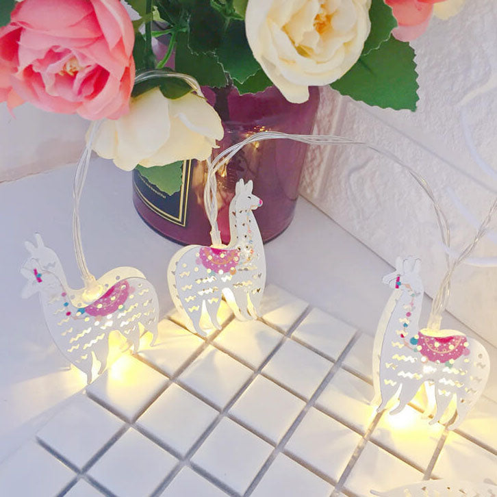 BowLift | Christmas Decorative String Light Painted Bells Elk Battery Box LED Light String Light