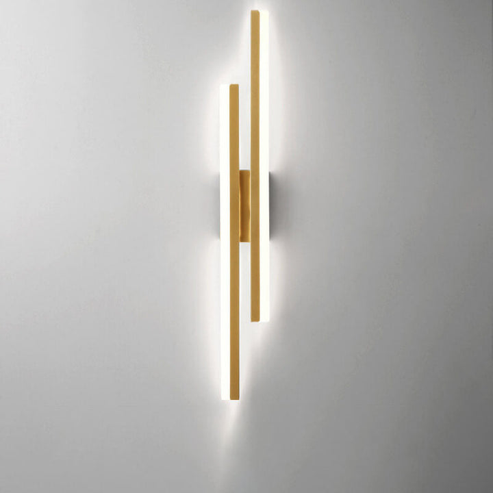 BowLift | LuxLine Modern LED Wall Lamp | Minimalist Design | Iron & Acrylic | Dimmable Light