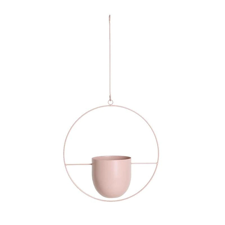 BowLift | DecoBloom Hanging Planter – Elegant Indoor & Outdoor Metal Plant Pot with Chain