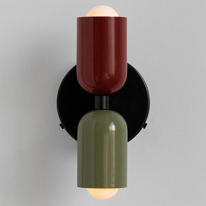 BowLift | Wall Light Modern Dual Glass Sconce Fixture