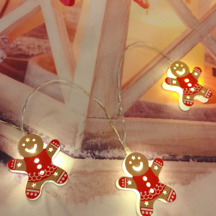 BowLift | Christmas Decorative String Light Painted Bells Elk Battery Box LED Light String Light