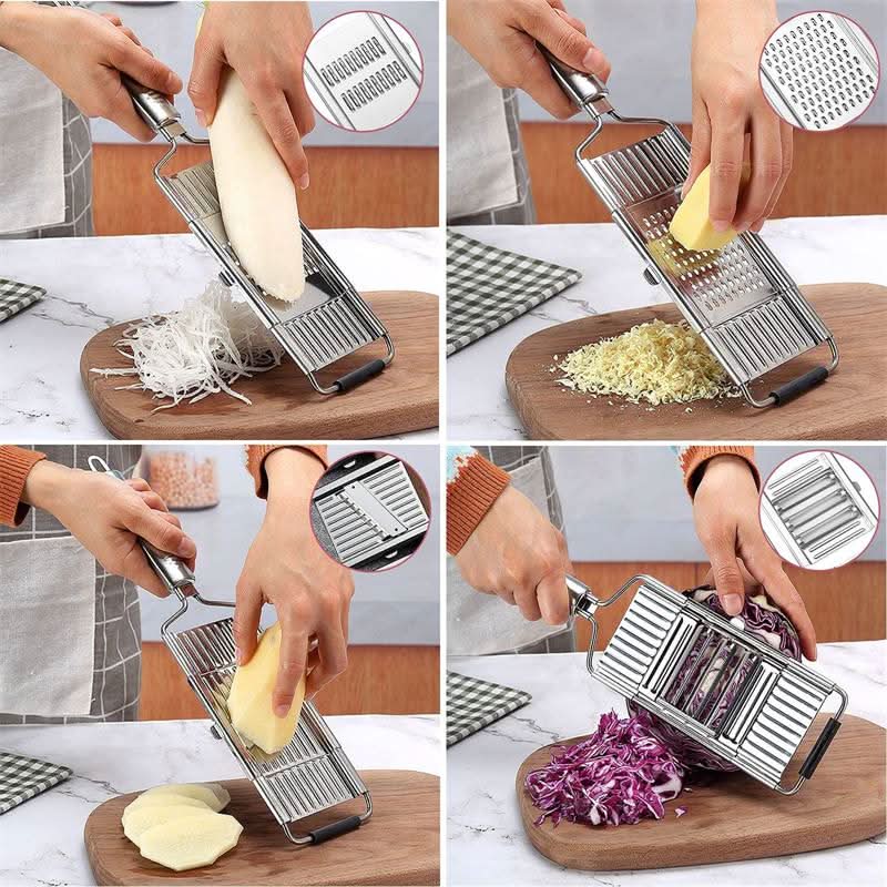 BowLift | Versatile kitchen slicer with 4 stainless steel blades