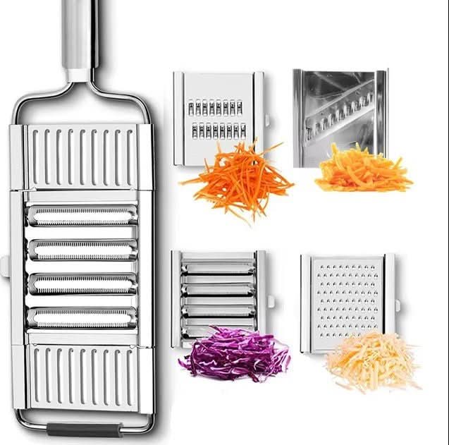 BowLift | Versatile kitchen slicer with 4 stainless steel blades