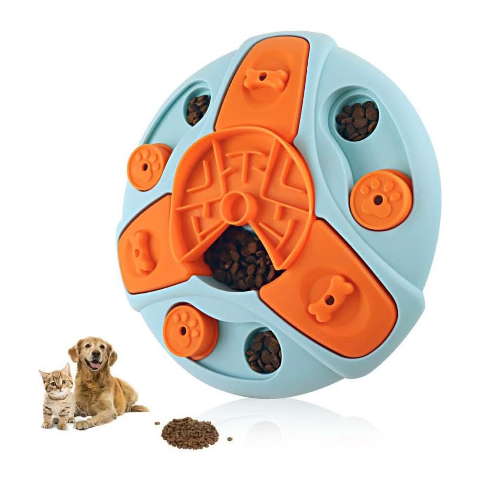 BowLift | Interactive Anti-Sloshing Bowl for Dogs with Rotating Function & Treat Game
