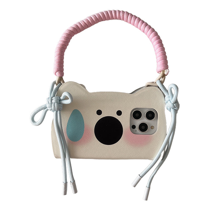 BowLift | Insta-Style Cartoon Westie Flip-Phone Case