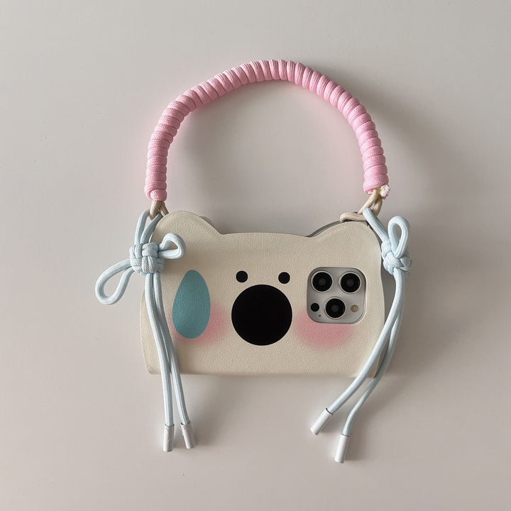 BowLift | Insta-Style Cartoon Westie Flip-Phone Case