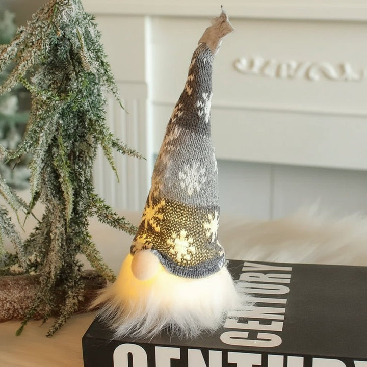 BowLift | Soft Plush Gnome with Gentle LED Lighting