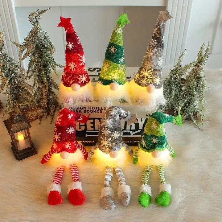 BowLift | Soft Plush Gnome with Gentle LED Lighting