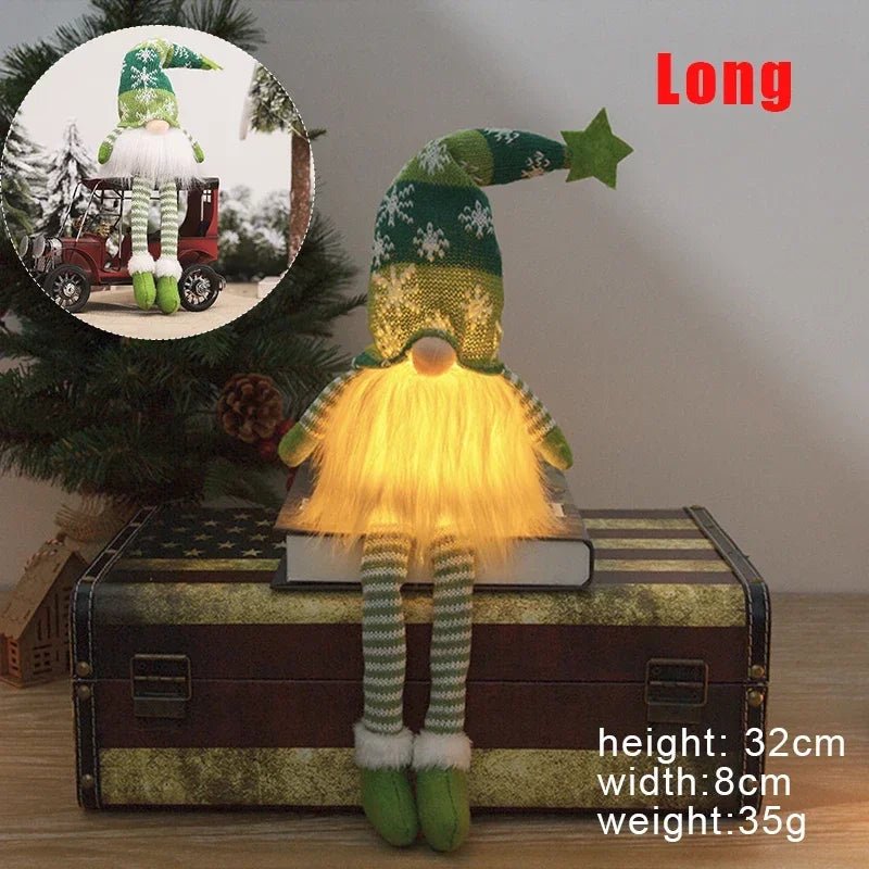 BowLift | Soft Plush Gnome with Gentle LED Lighting