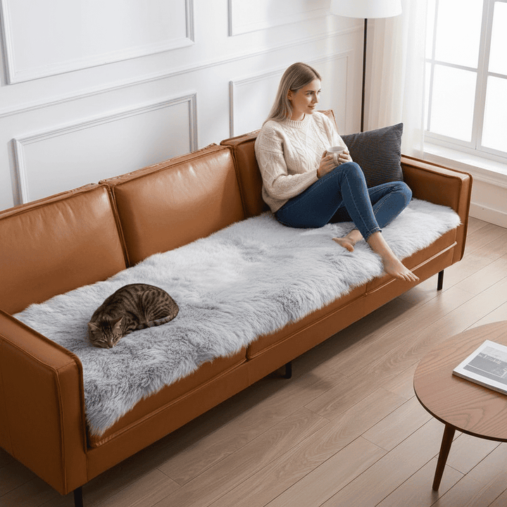 BowLift | Soft Crystal Velvet Sofa Cover with Fine Texture