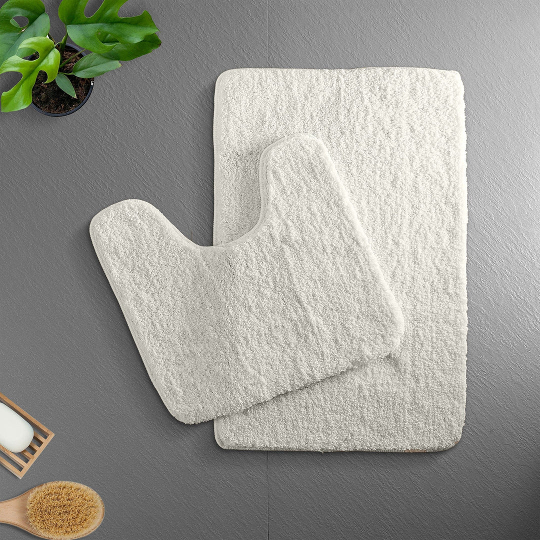 BowLift | PlushHaven Bath Mat – Ultra Soft Microfiber Non-Slip Mat with Quick Water Absorption