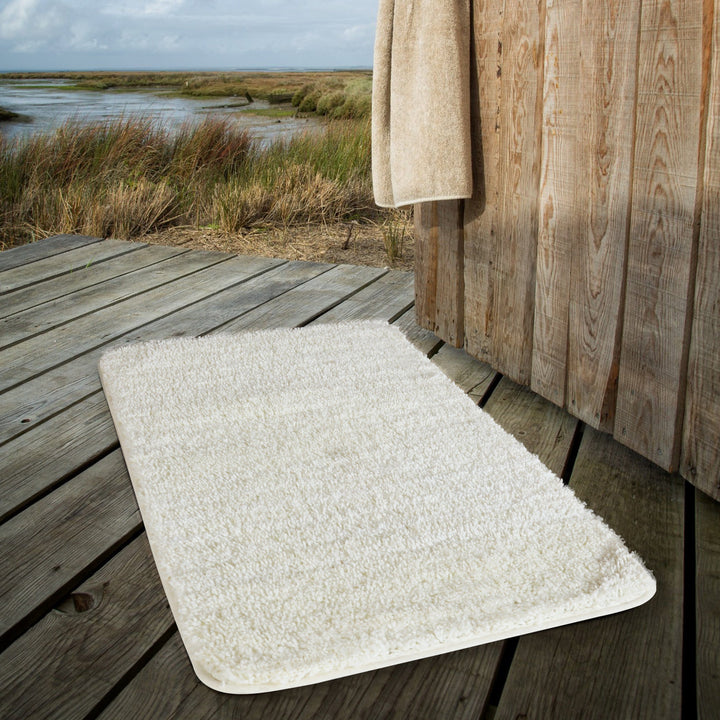 BowLift | PlushHaven Bath Mat – Ultra Soft Microfiber Non-Slip Mat with Quick Water Absorption