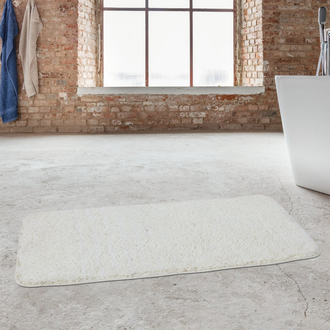 BowLift | PlushHaven Bath Mat – Ultra Soft Microfiber Non-Slip Mat with Quick Water Absorption