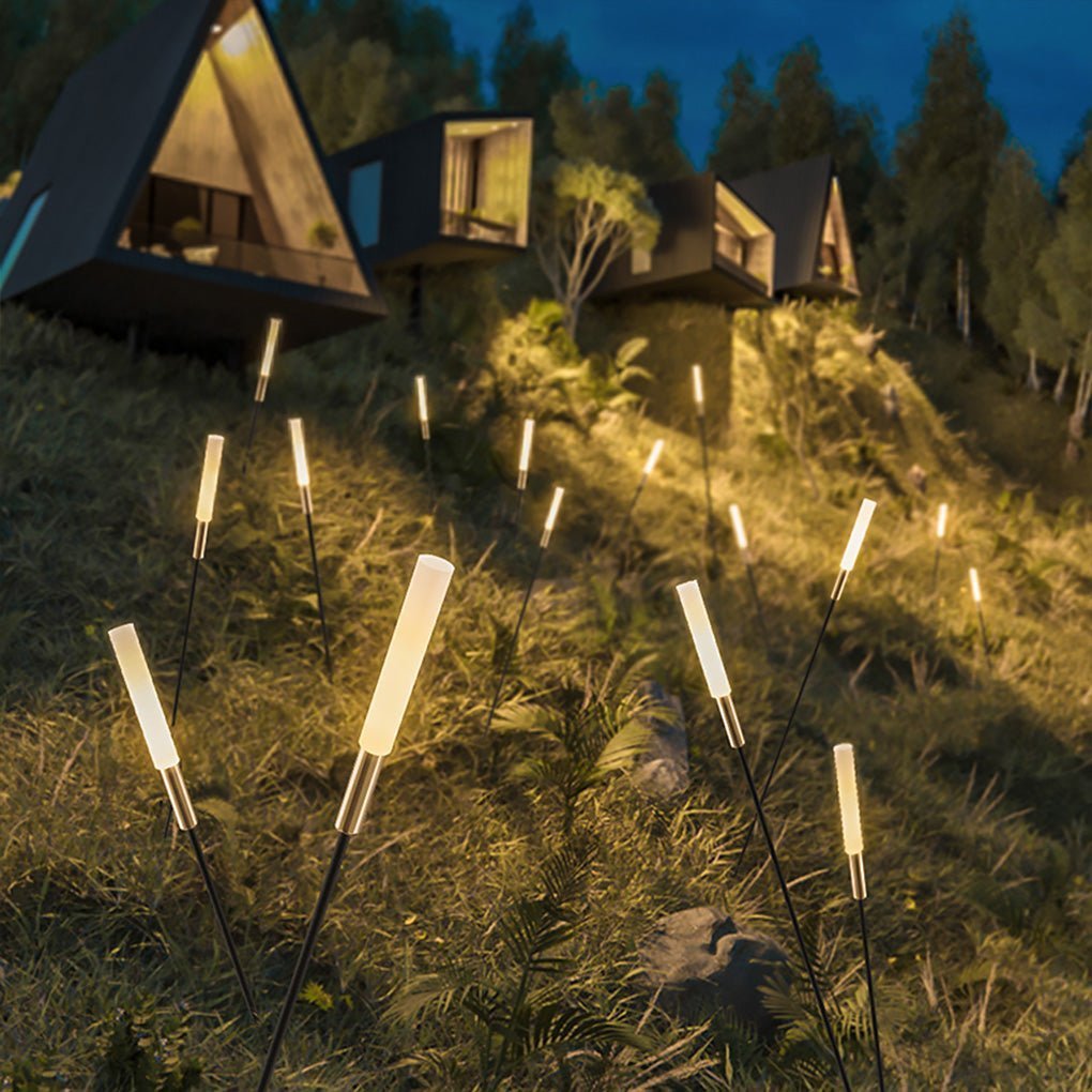 BowLift | Solar LED reed lights for a magical garden ambiance