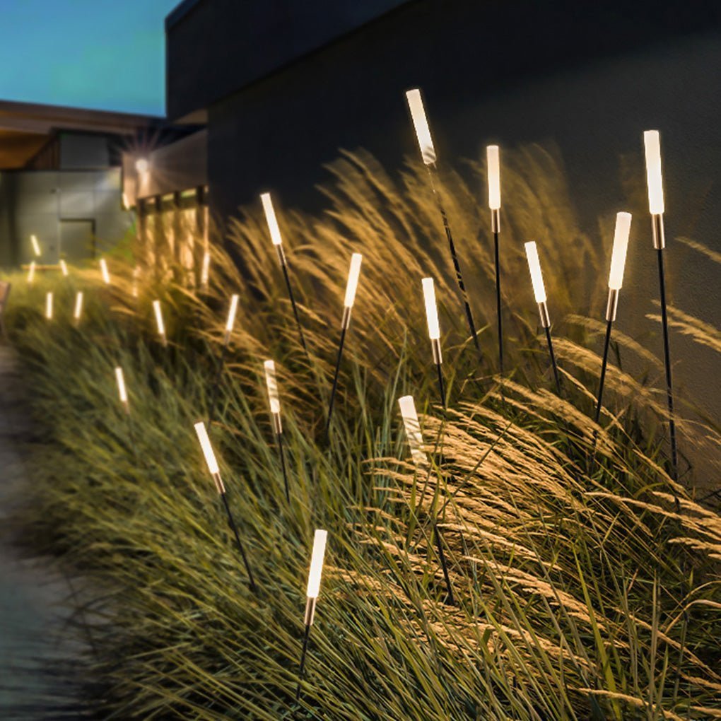 BowLift | Solar LED reed lights for a magical garden ambiance