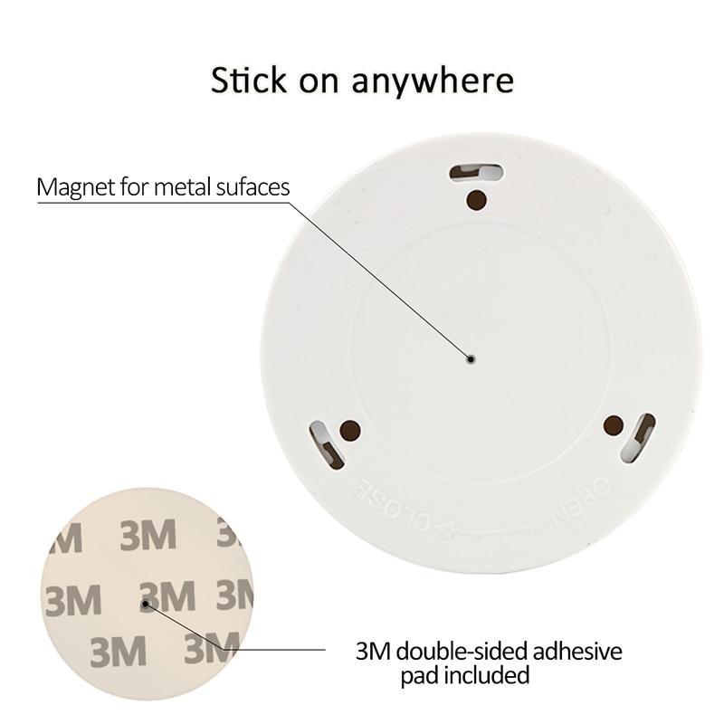 BowLift | IcoolGadgets Infrared PIR Motion Sensor 6 Led Night Light Wireless Detector Light Wall Lamp Light Auto On/Off Closet Battery Power