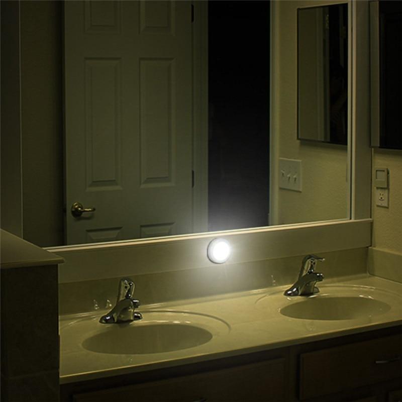 BowLift | IcoolGadgets Infrared PIR Motion Sensor 6 Led Night Light Wireless Detector Light Wall Lamp Light Auto On/Off Closet Battery Power