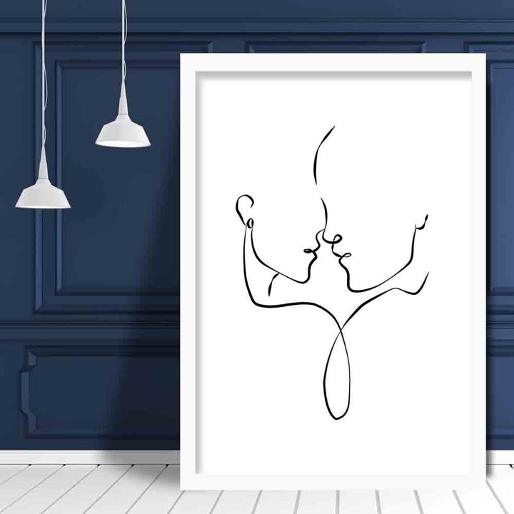 Abstract Line Art Wall Poster No. 3 | Bowlift