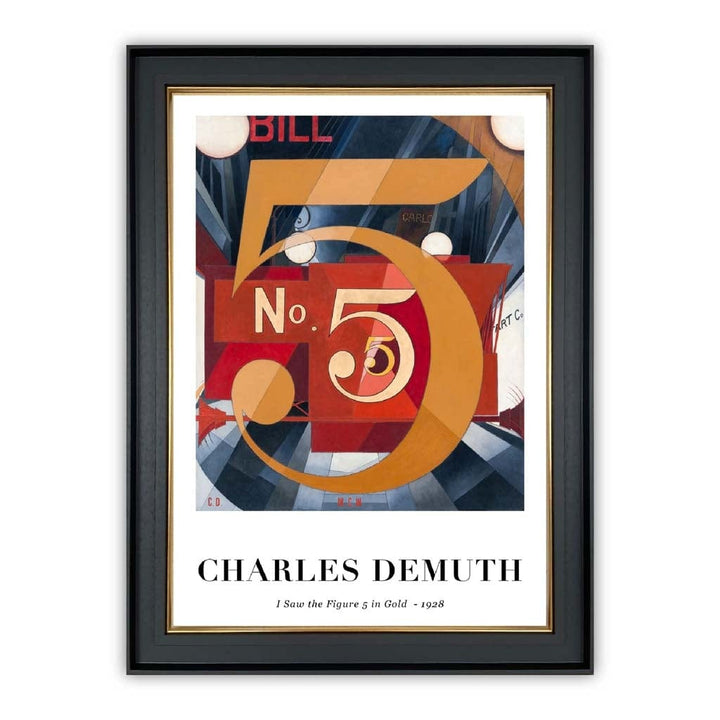Charles Demuth - I saw the figure 5 | Bowlift