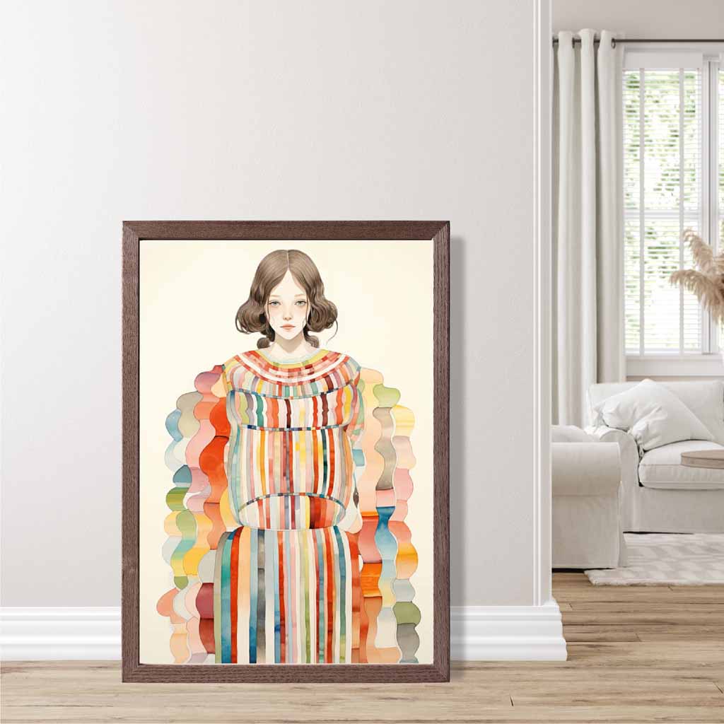 Colorful Abstract Eccentric Women's Motif No. 2 | Bowlift
