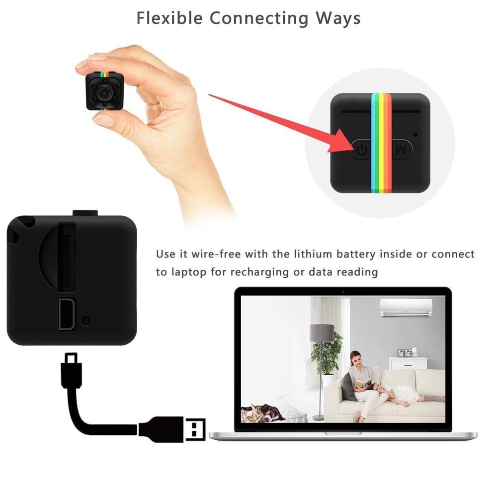 BowLift | Mi Camera HD 1080P small cam Sensor Night Vision Camcorder Micro video Camera DVR DV Motion Recorder Camcorder SQ 11