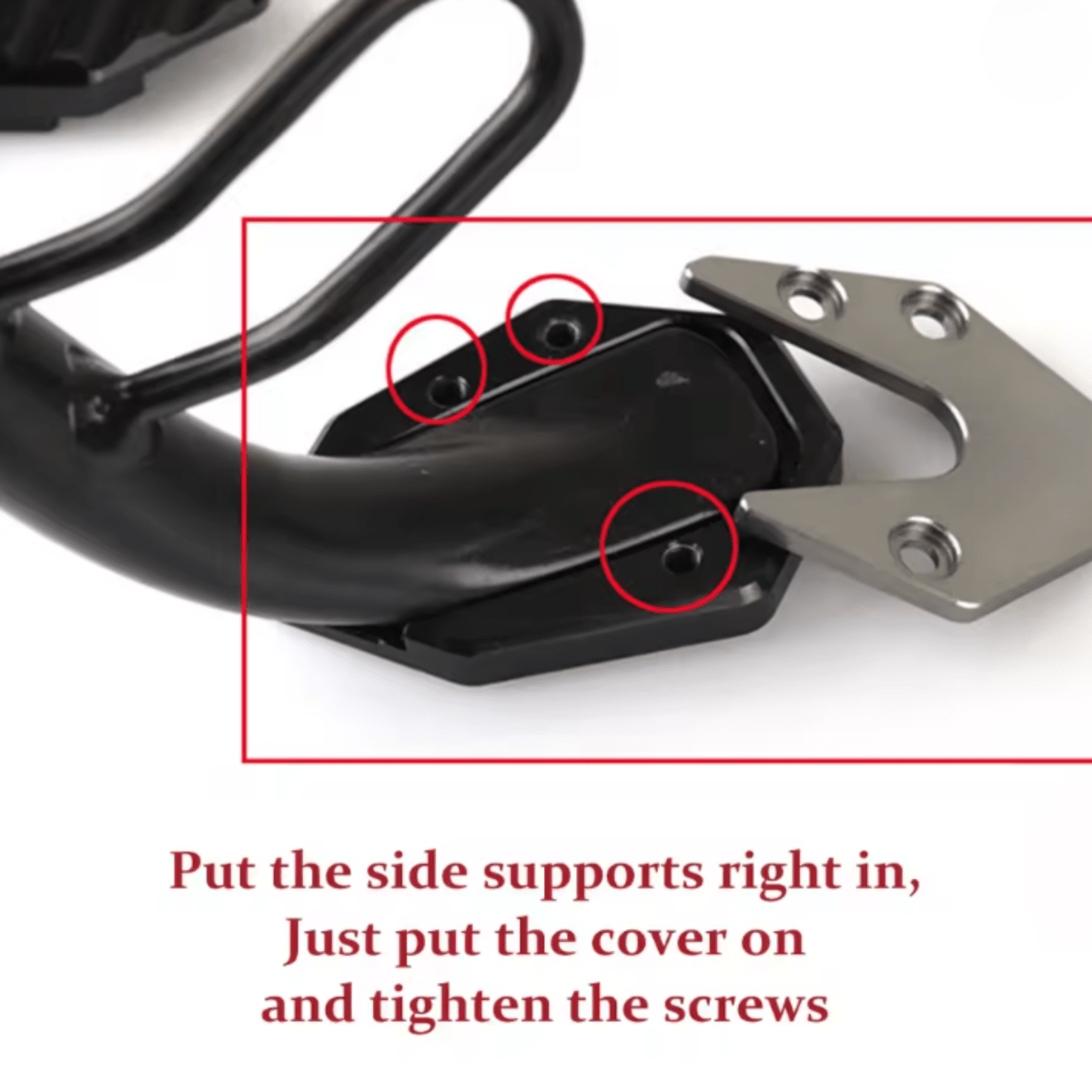 BowLift | Anti-Sink Motorcycle Stand Pad for Stable Parking