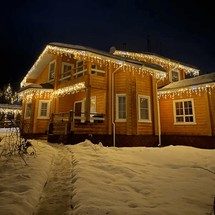 BowLift | LED Curtain String Lights for Magical Holiday Decoration