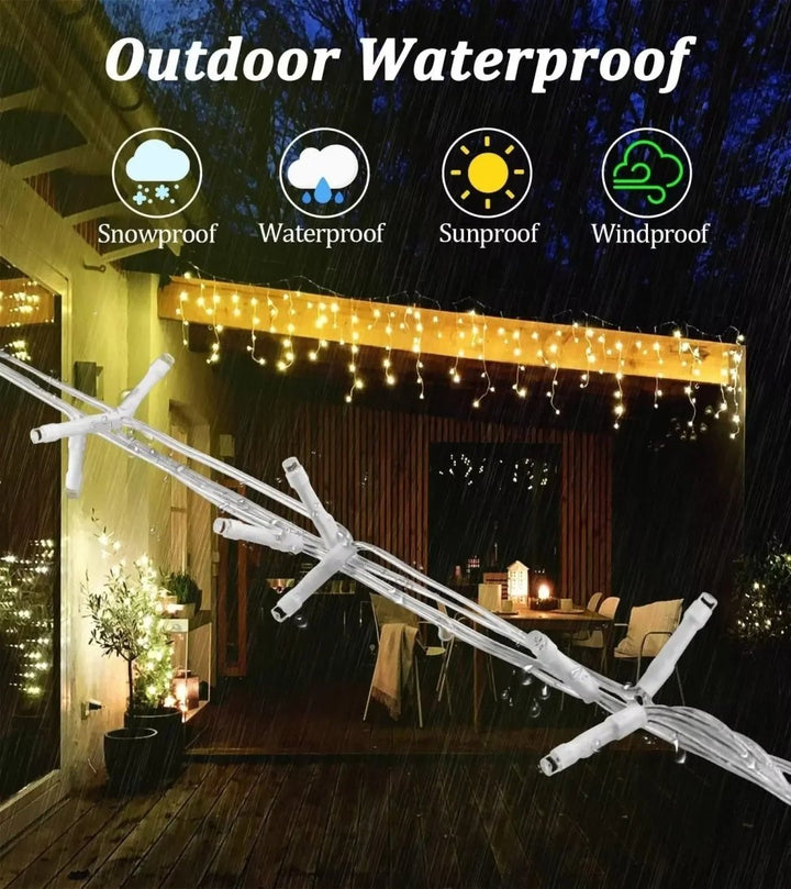 BowLift | LED Curtain String Lights for Magical Holiday Decoration