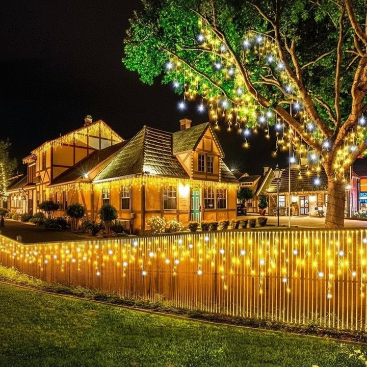 BowLift | LED Curtain String Lights for Magical Holiday Decoration