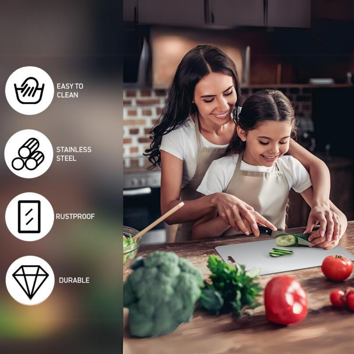 BowLift | Stainless Steel Cutting Board for Professionals & Home Cooks