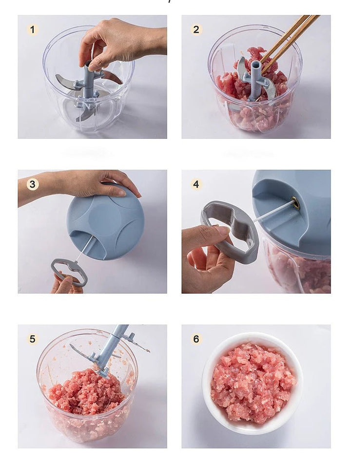 BowLift | Robust manual meat grinder for home & professional kitchens