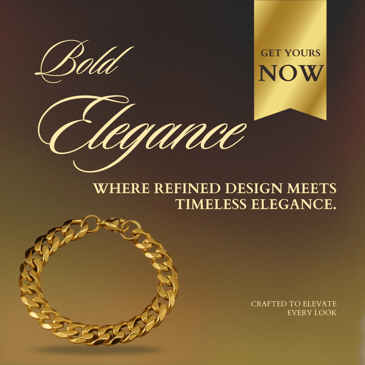 BowLift | Armored Chain Stainless Steel Bracelet with Adjustable Design