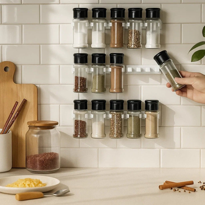 BowLift | Self-adhesive, wall-mounted spice rack for a tidy kitchen
