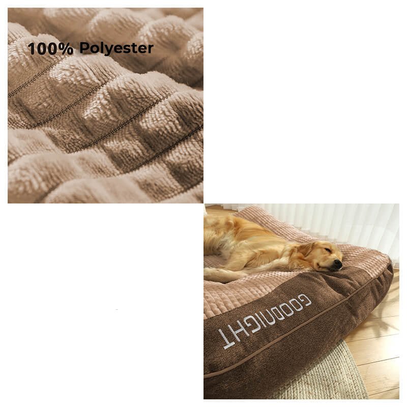 BowLift | Large scratch-resistant dog bed with orthopedic spinal support