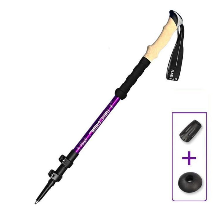 BowLift | Joint-friendly trekking poles with anti-shock system made of carbon