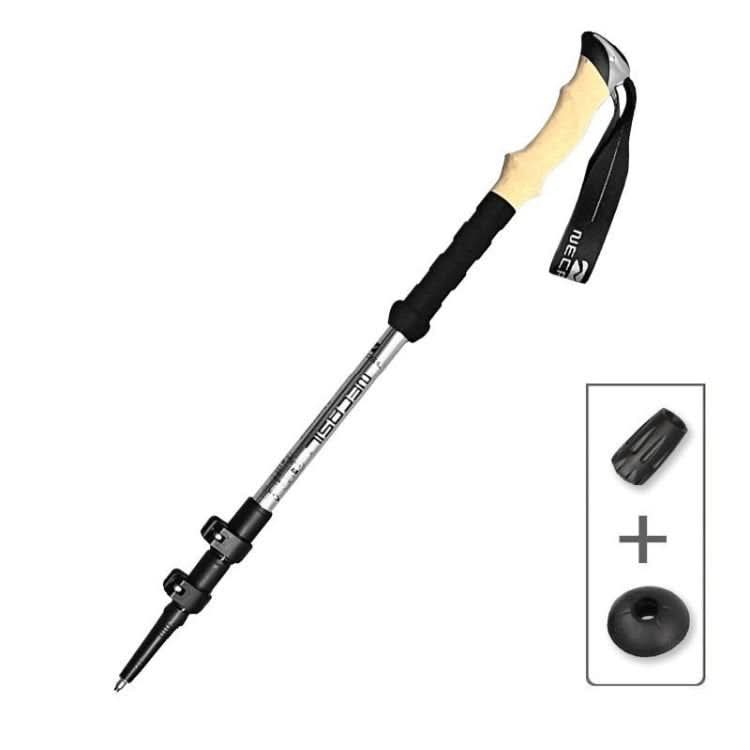 BowLift | Joint-friendly trekking poles with anti-shock system made of carbon