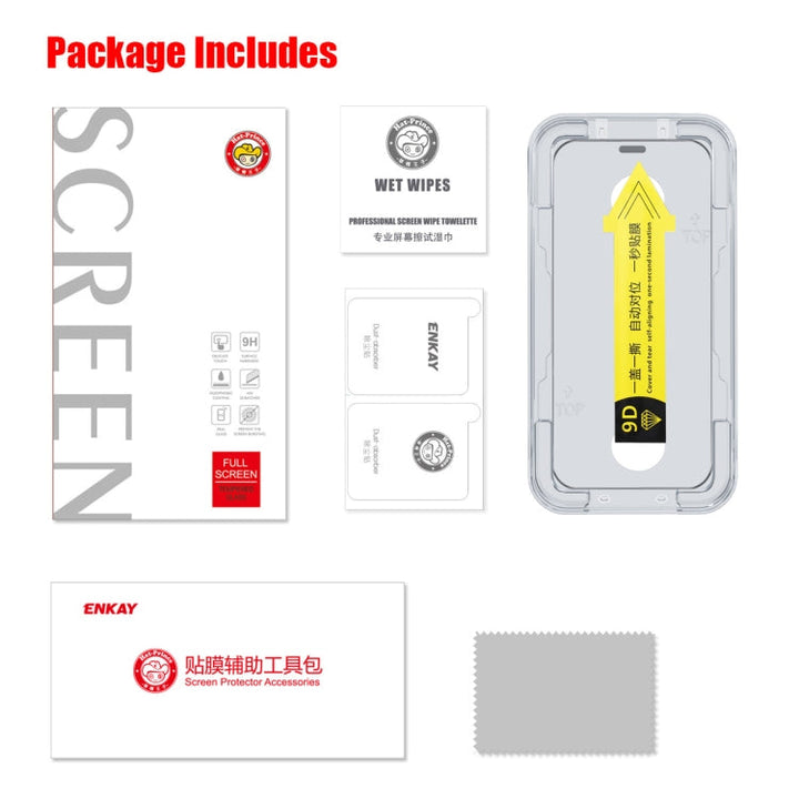 BowLift | For iPhone 12 Pro Max ENKAY Quick Stick tempered glass film