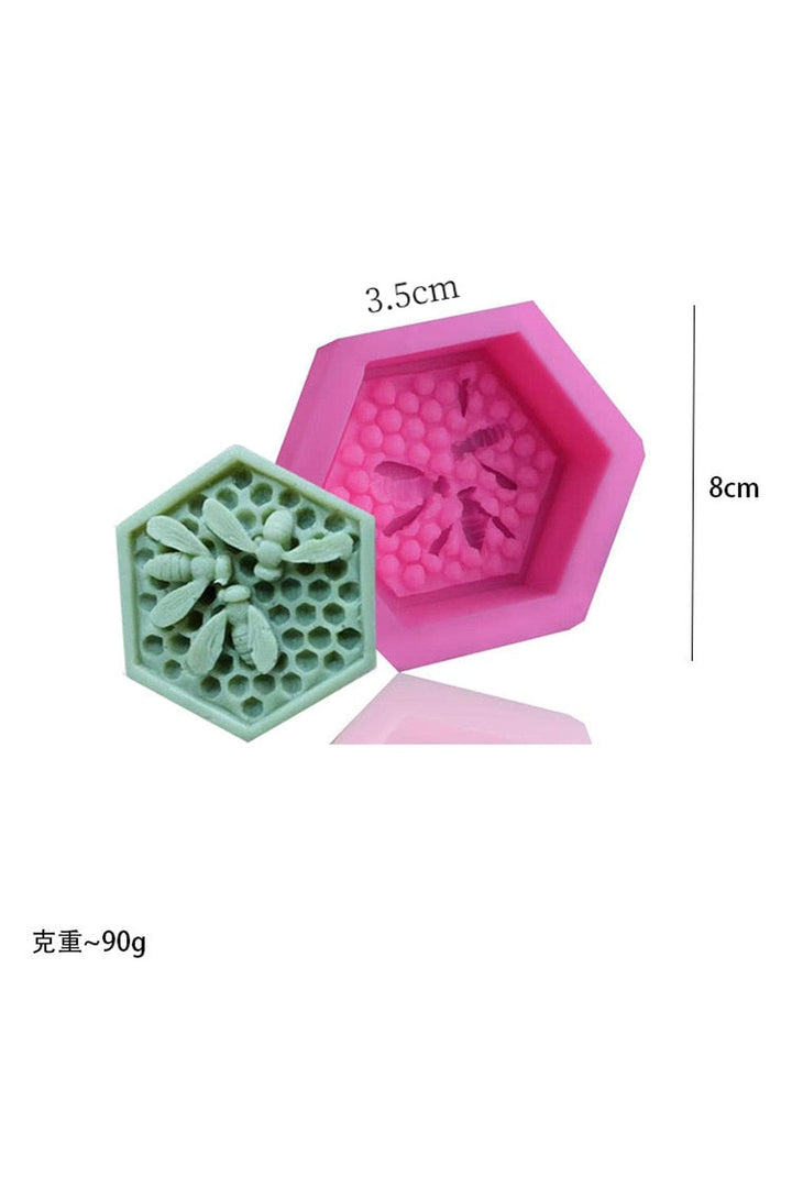Honeycomb Cube Candle Mould | Bowlift